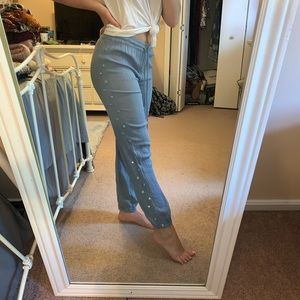 earthbound loose cuffed pants